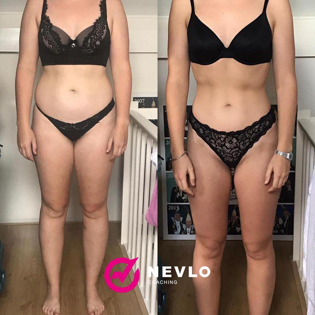 Transformatie resultaat van Ilse, Vetverlies