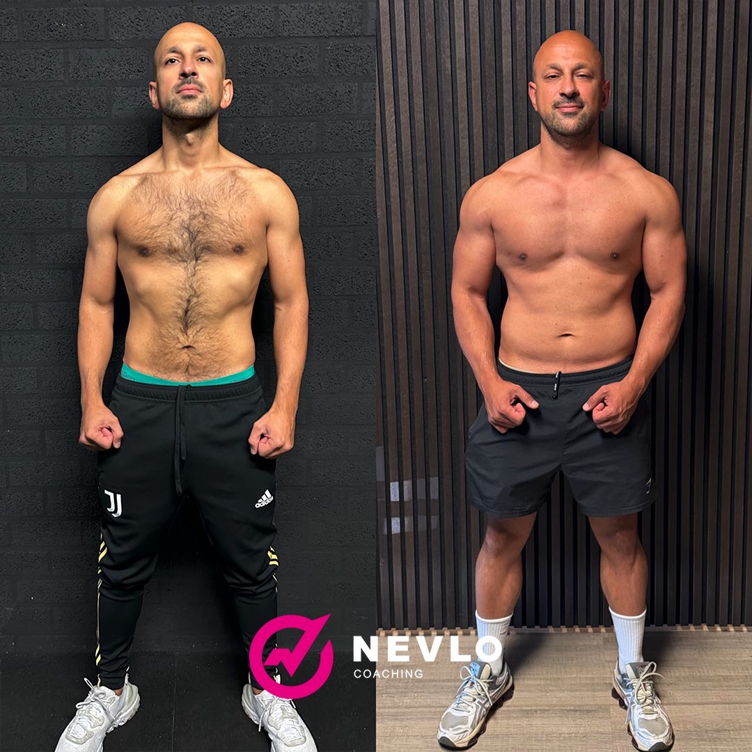 Transformatie resultaat van Aykut, Fitter & gezonder