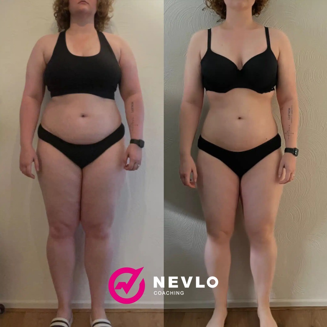 Transformatie resultaat van Maxime, Vetverlies