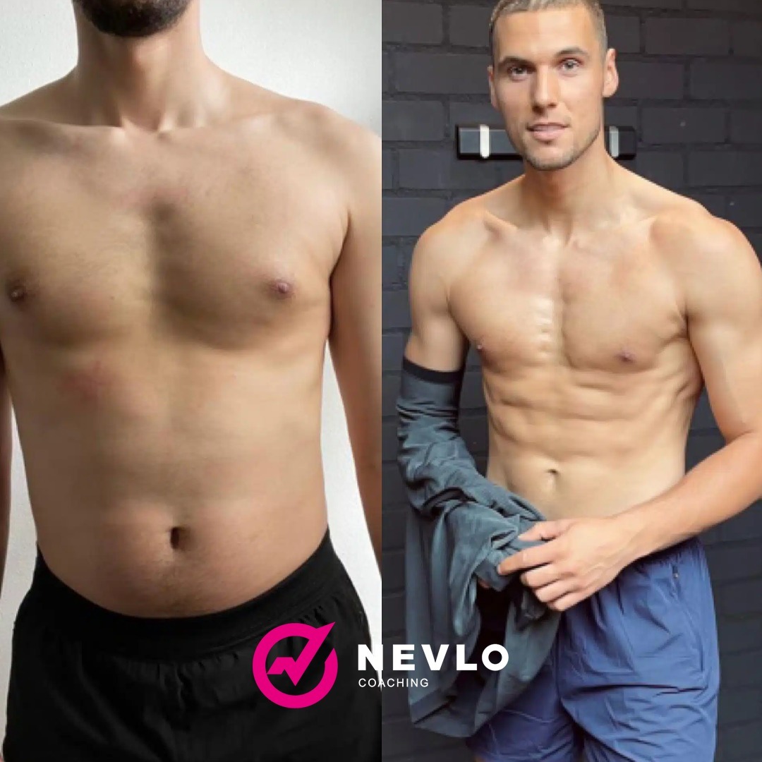 Transformatie resultaat van Mihael, Vetverlies