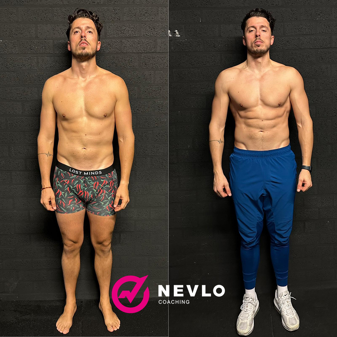 Transformatie resultaat van Dave Steegh, Fitter & gezonder