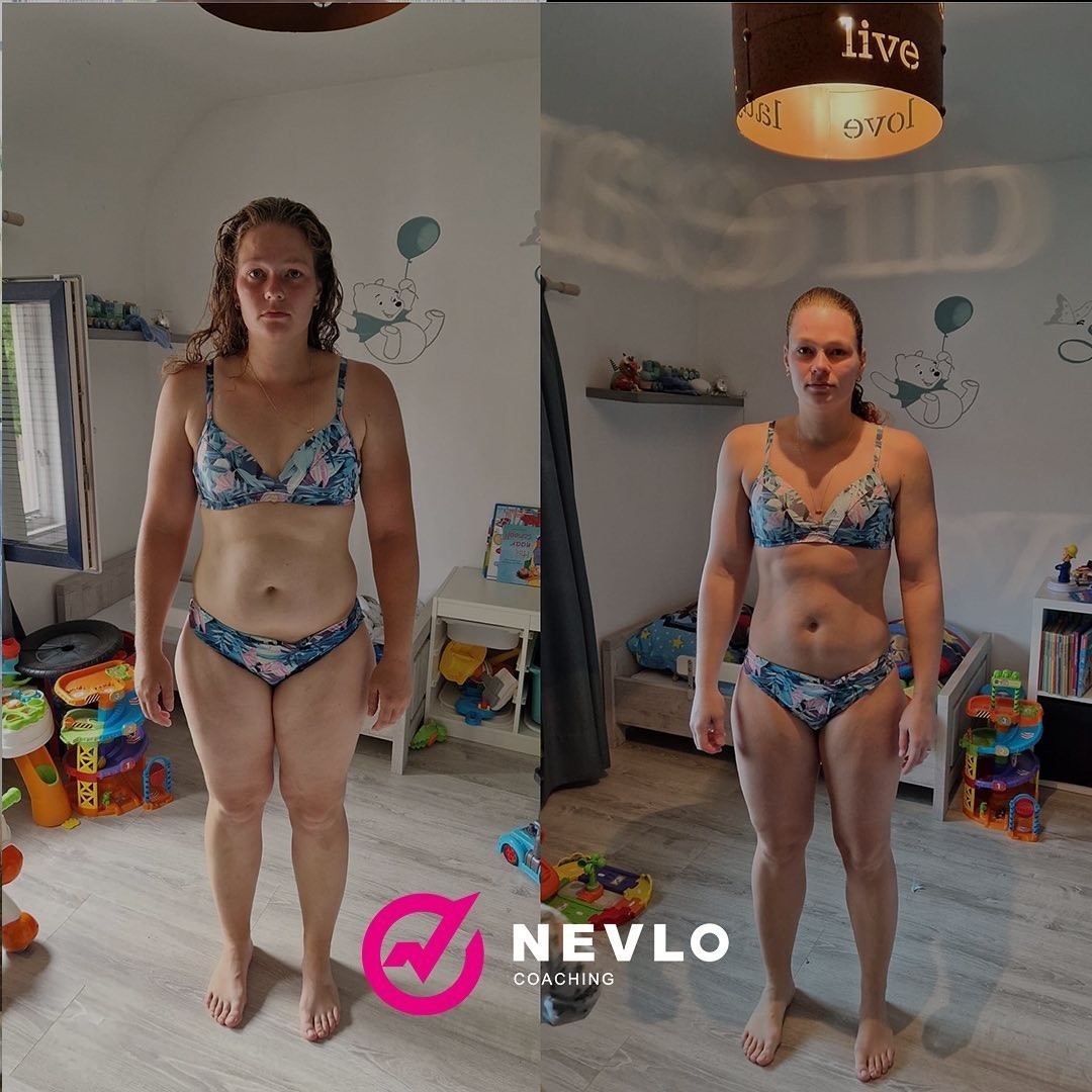 Transformatie resultaat van Lucia, Vetverlies