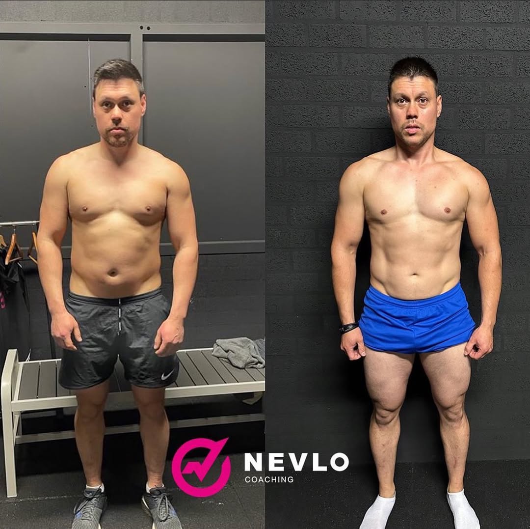 Transformatie resultaat van Ralph, Fitter & gezonder