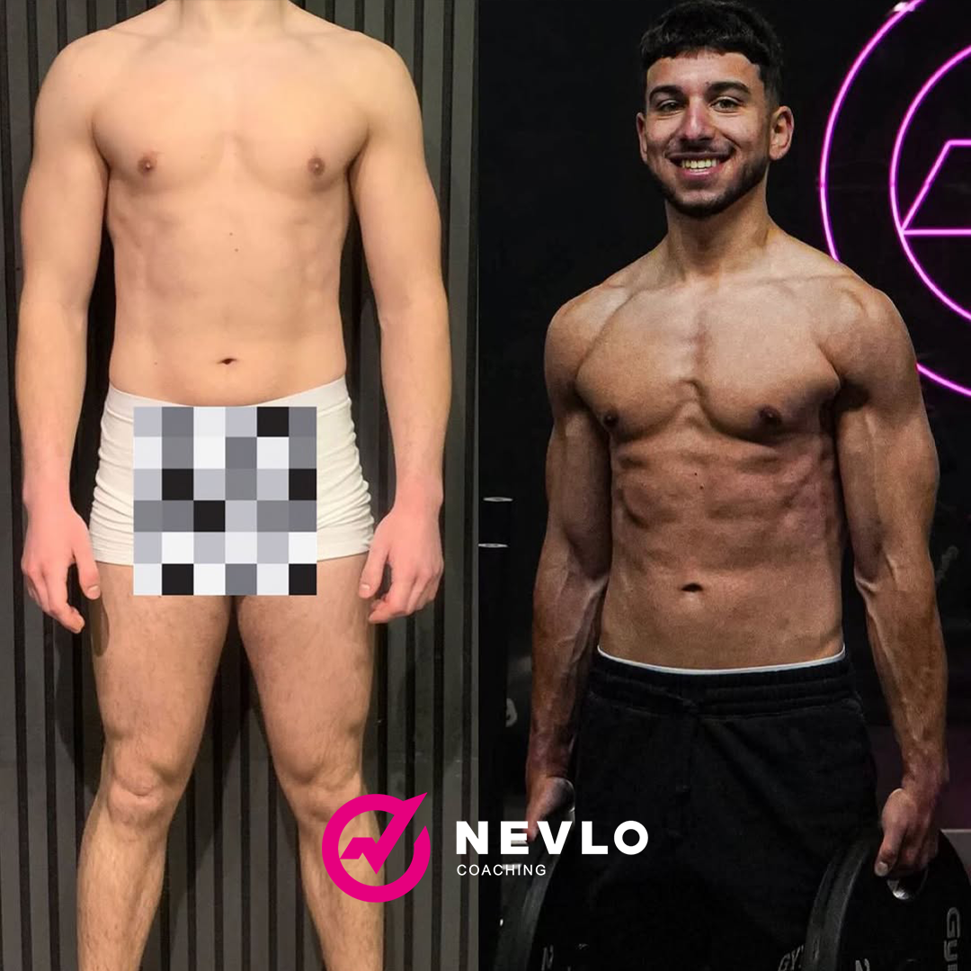 Transformatie resultaat van Ilhan, Spier opbouwen