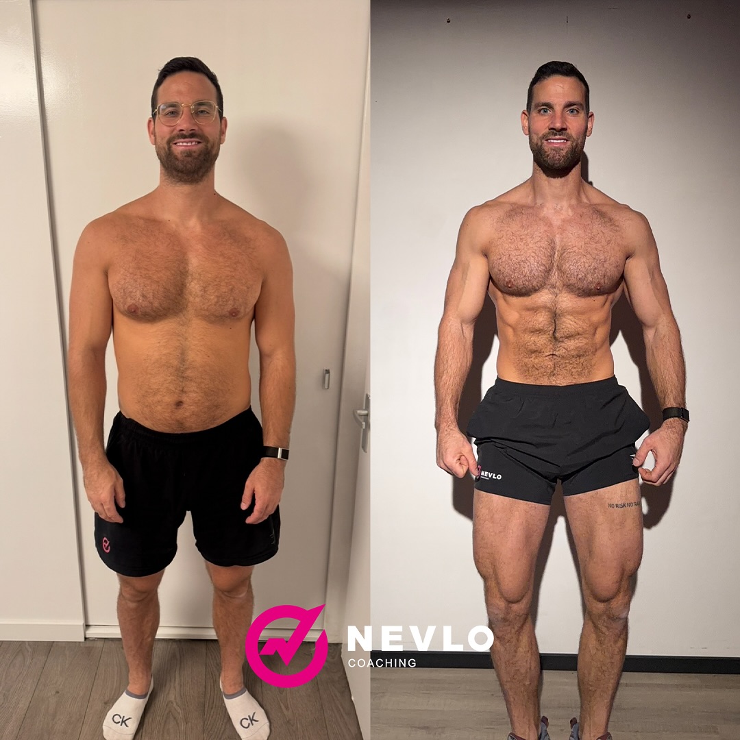 Transformatie resultaat van Dave Schmitter, Vetverlies