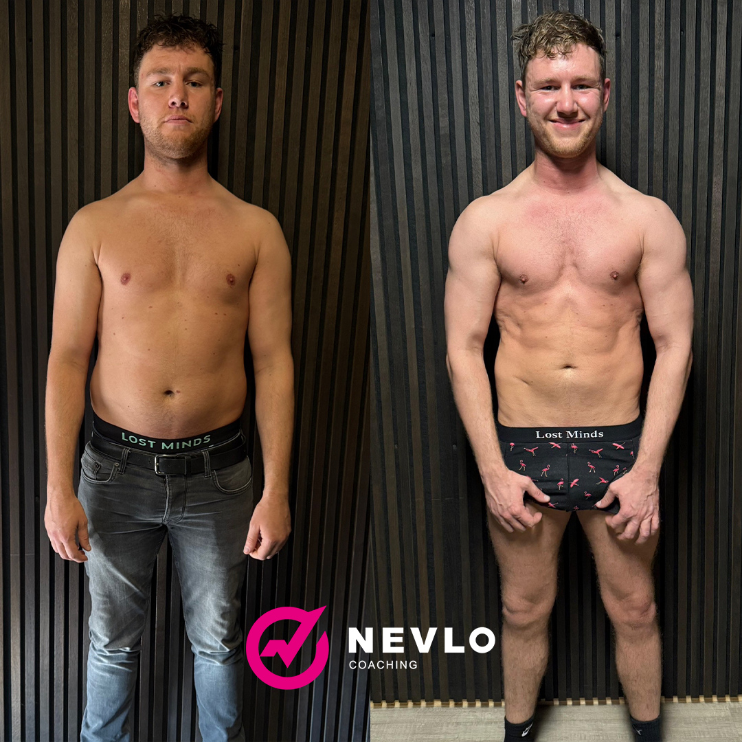 Transformatie resultaat van Jelle, Vetverlies