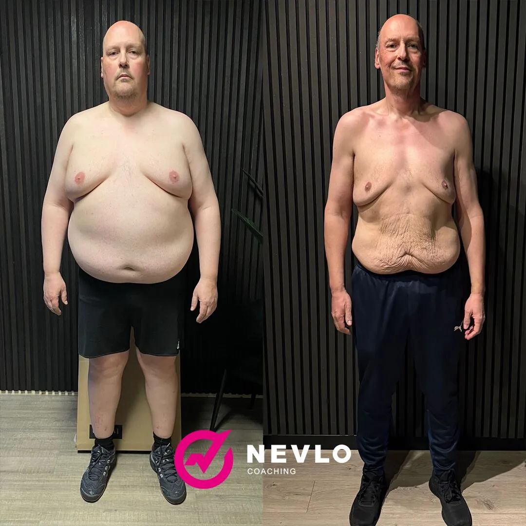 Transformatie resultaat van Peter — Vetverlies